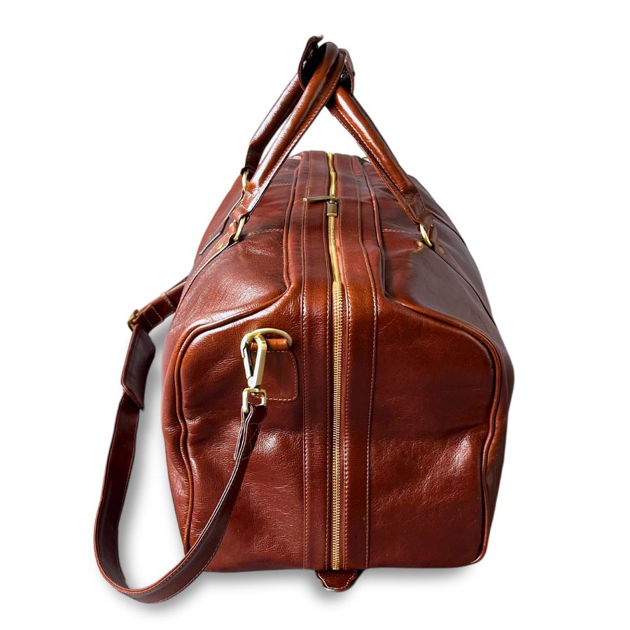 Hamptons Full Grain Leather Bag